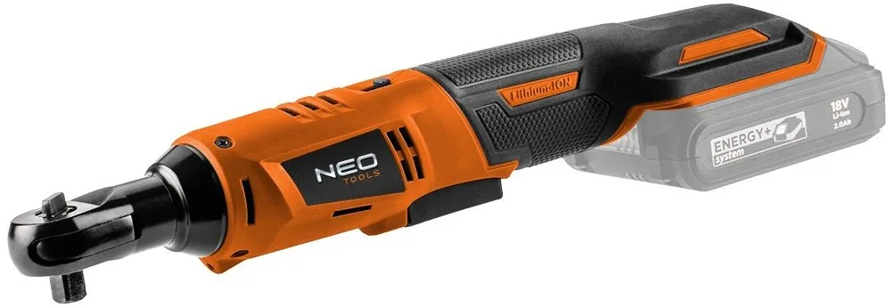 Акумуляторна тріскачка Neo Tools Energy+ 18В 60Нм 250об/хв без АКБ гайковерт для механіків та майстрів