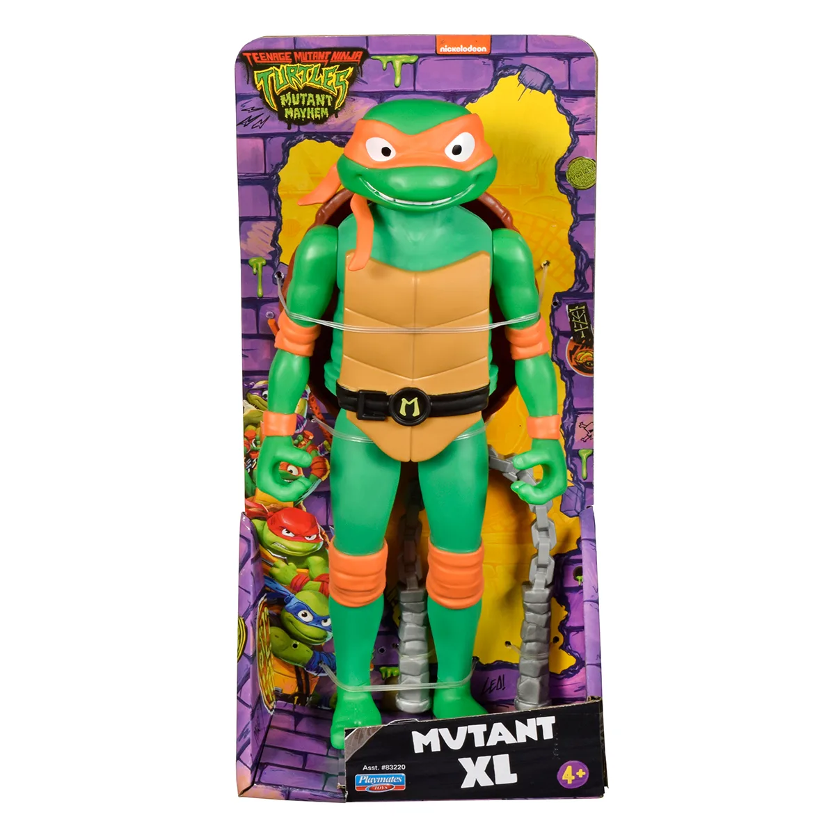 Ігрова фігурка TMNT Мікеланджело XL полімер 26 см