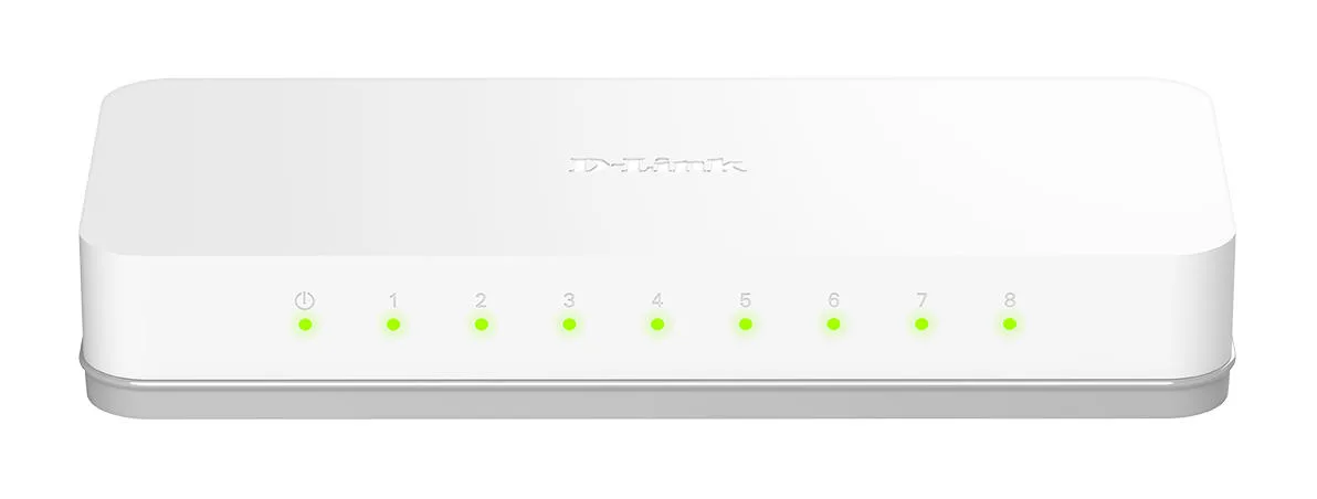 Коммутатор D-Link GO-SW-8E 8xFE, Некоммутируемый