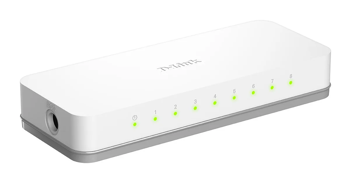 Коммутатор D-Link GO-SW-8E 8xFE, Некоммутируемый