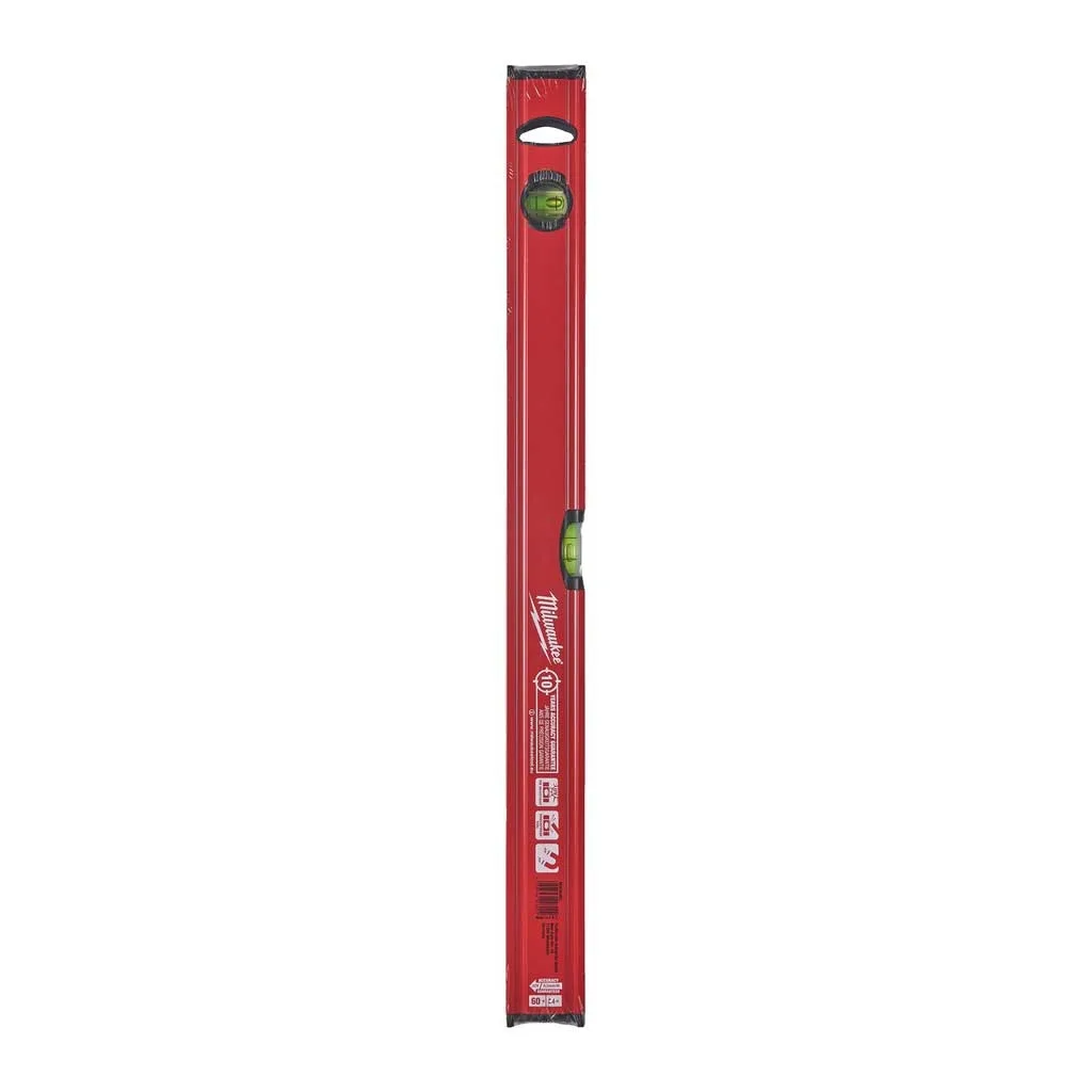 Уровень Milwaukee Slim Box, 60 см, 2 капсулы, магнитный, алюминиевый корпус