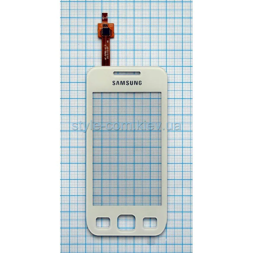 Тачскрін Samsung білий High Quality 4,0 дюйма
