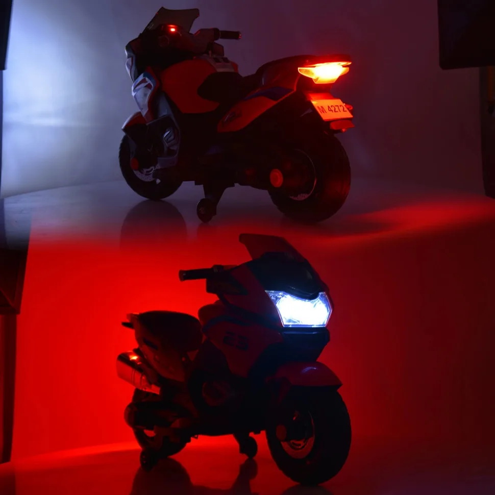 Детский электромобиль Bambi Racer кожа 121х51х76 см коричневый до 30 кг