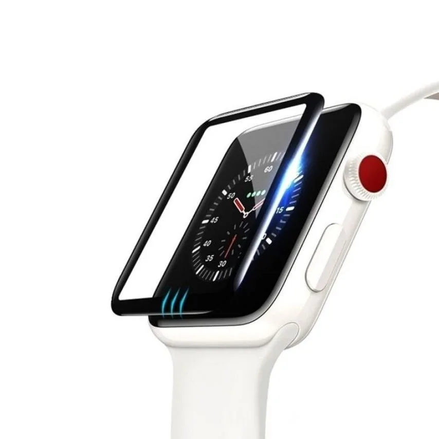 Захисне скло 5D Apple 44 мм без рамки