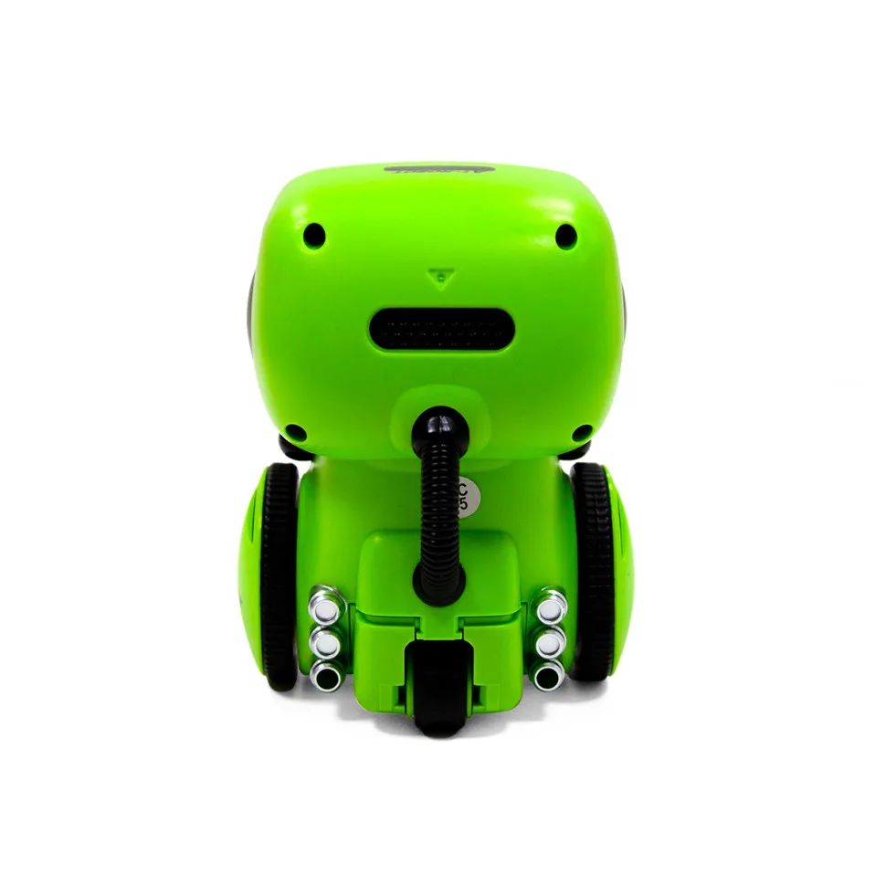 Інтерактивний робот AT-Robot зелений пластик з голосовим управлінням для дітей від 3 років