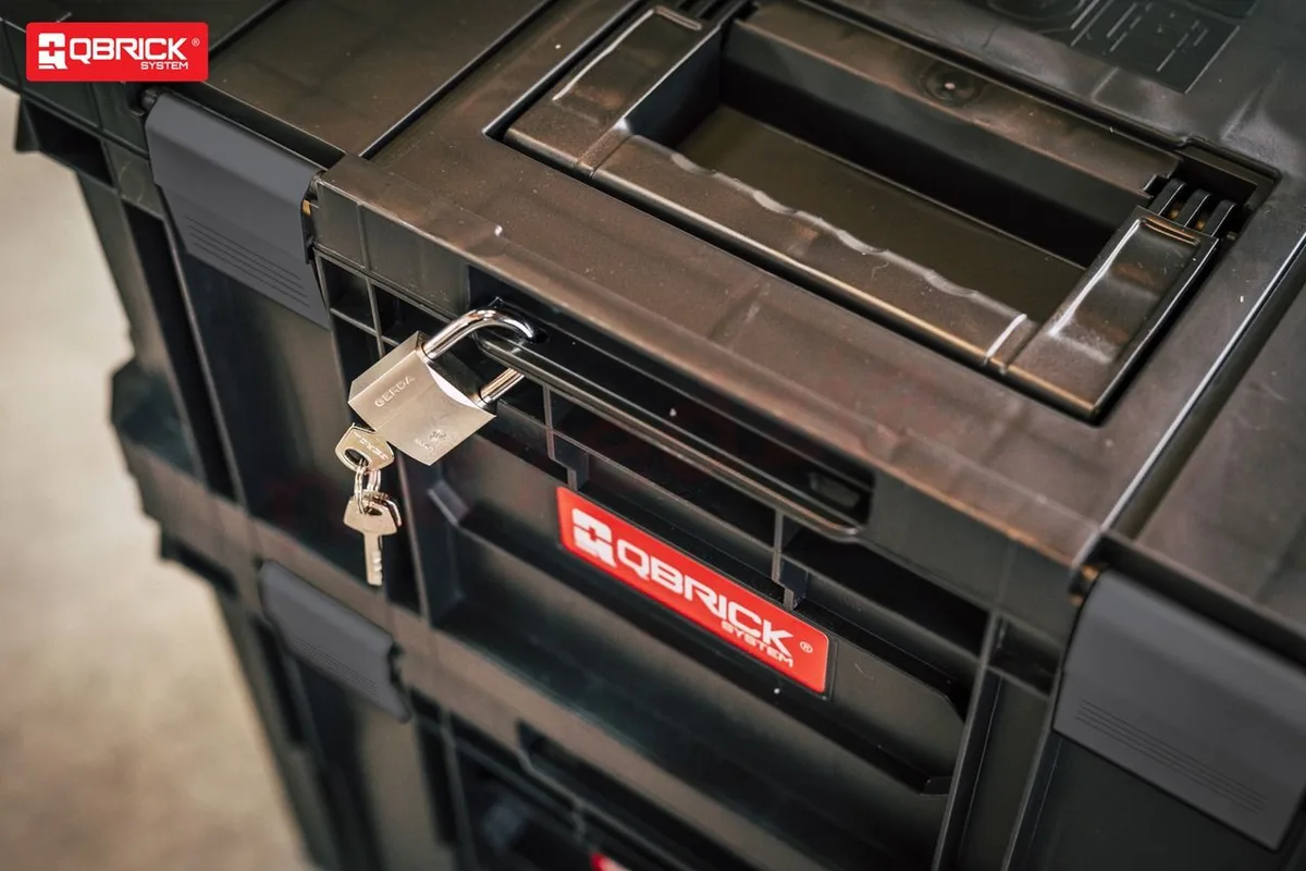 Набір ящиків для інструментів Qbrick пластик 59х82х39 см чорний