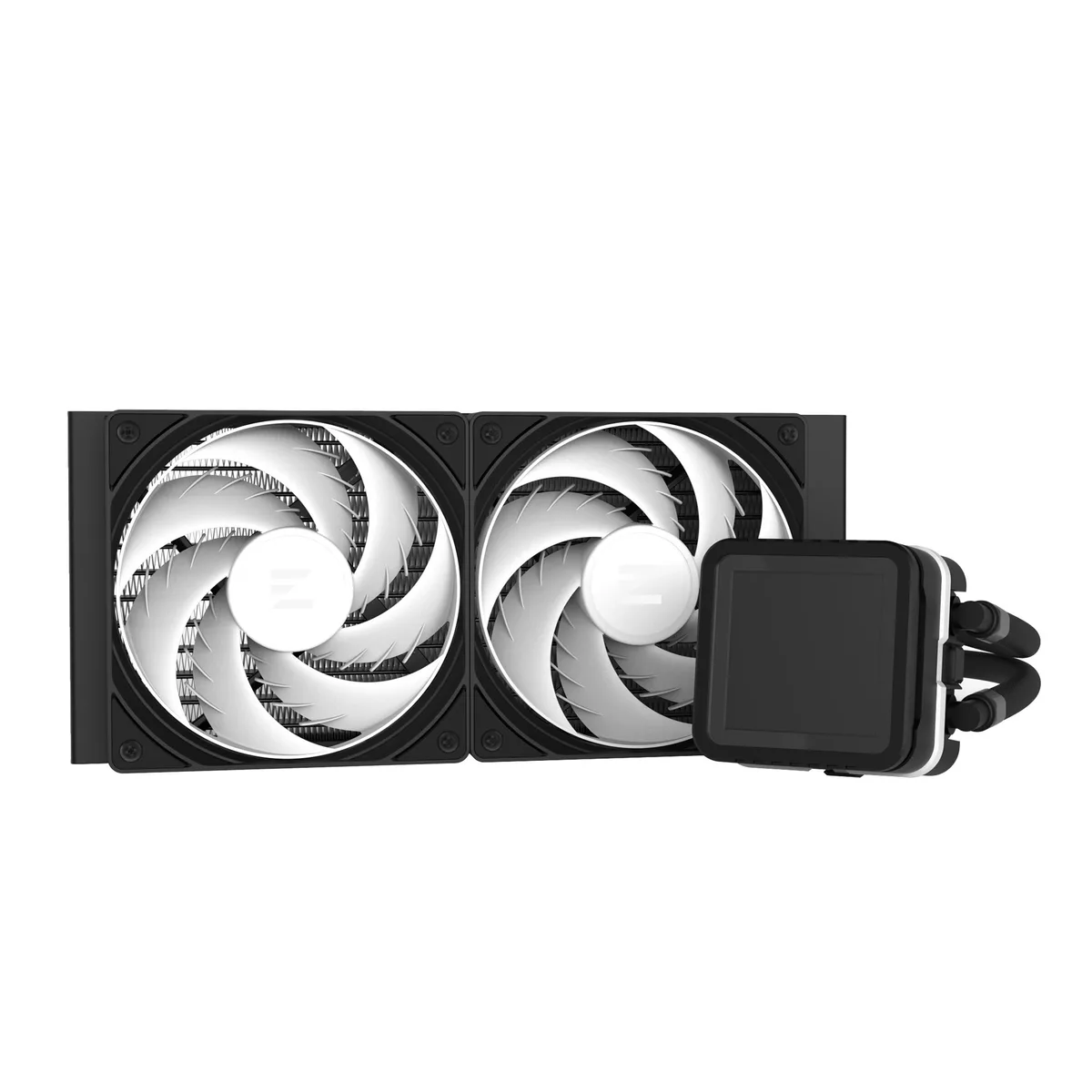 Система рідинного оxолодження  Zalman Alpha 2DS A24 ARGB, LGA1851, 1700, 1200, 115x, AM5, AM4, TDP 320W, чорний