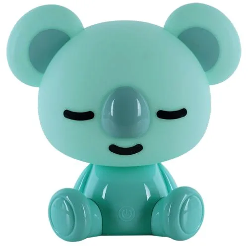 Світильник-нічник LED Koala з акумулятором зелений для дитячої спальні нічний світильник RGB