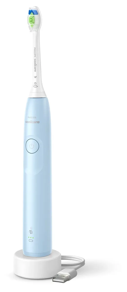 Зубна електрощітка Philips Ультразвукова 62000 рухів на хвилину Блакитна