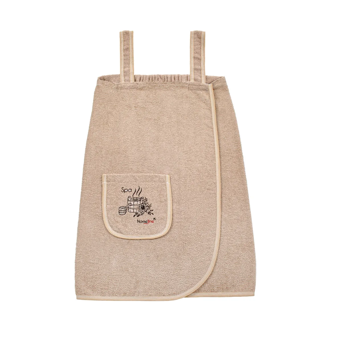 Сарафан махровий Home Line 100% бавовна S/M бежевий
