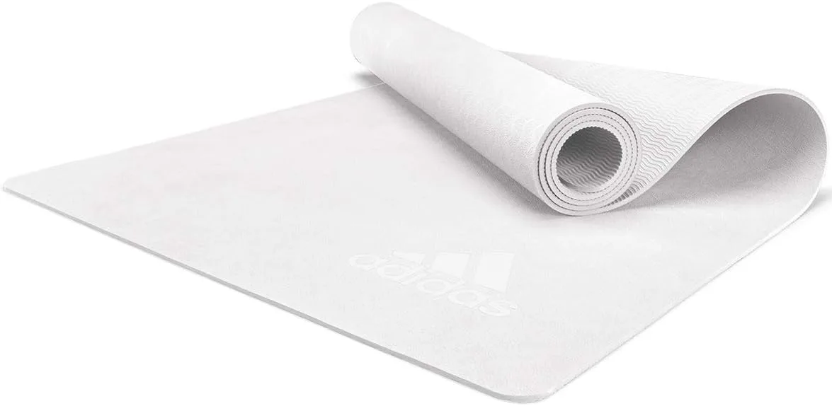 Килимок для йоги Adidas EVA 176х61 см Білий