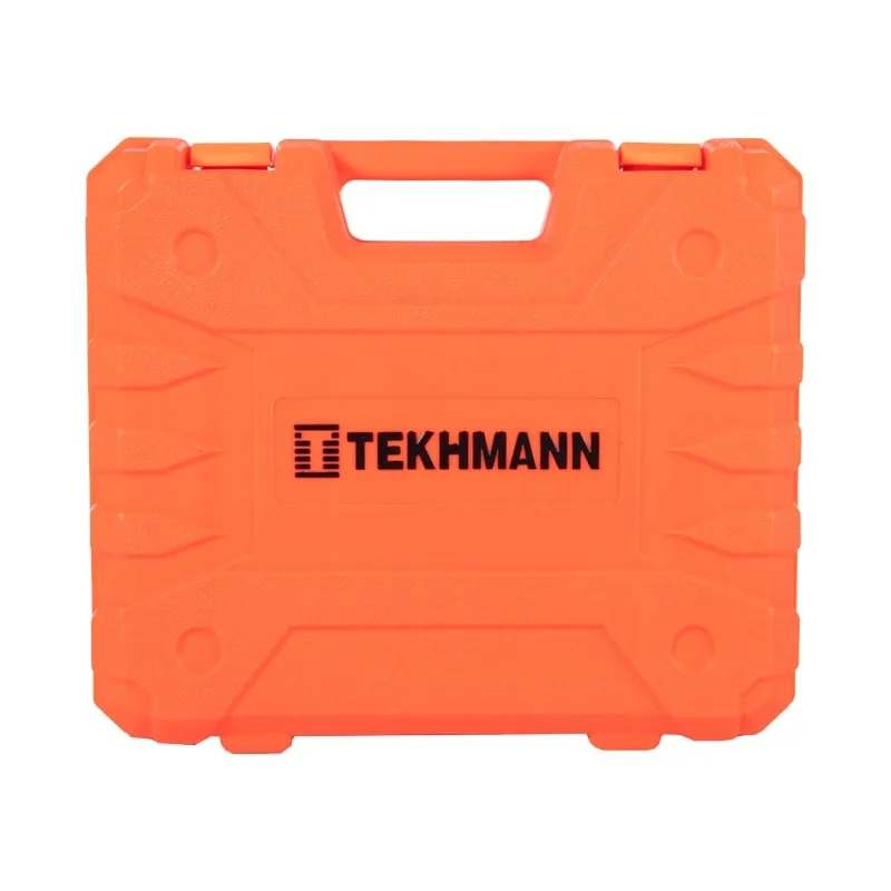 Акумуляторний шуруповерт-дриль Tekhmann TCD-18 LIW 18В 2х2А·год 28Нм 0-350·1300об/хв 1.3кг у кейсі.