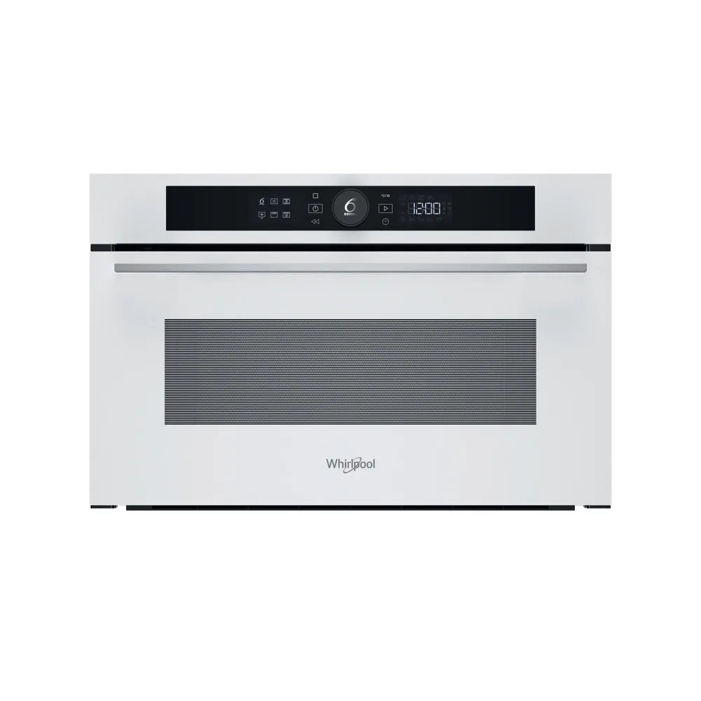 Мікрохвильова піч Whirlpool вбудована 31л 1000Вт гриль електронне управління для кухні мікрохвильовка біла