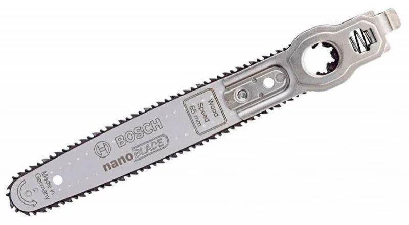 Полотно для електролобзика Bosch Nanoblade Wood Speed 65 для моделі Easy Cut.