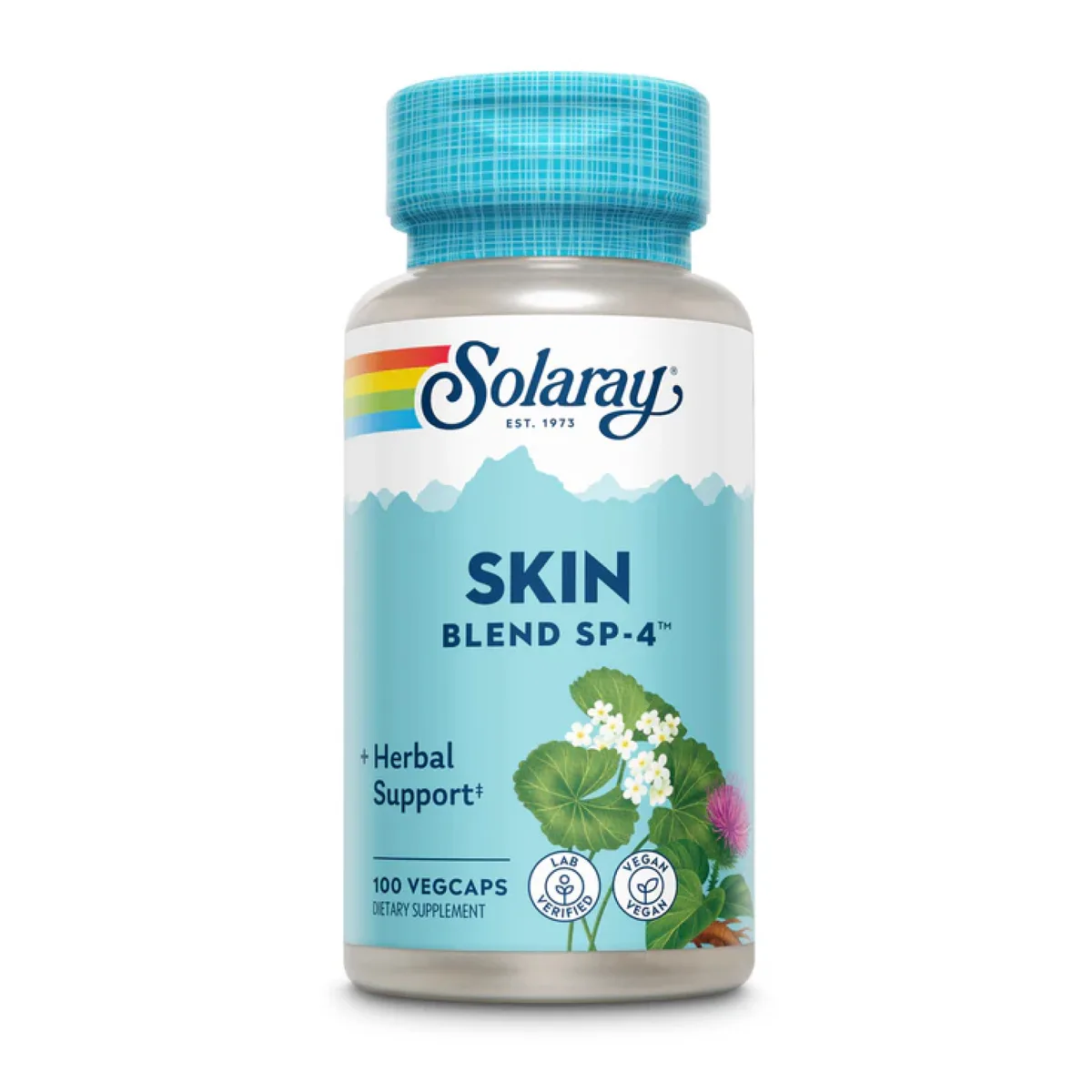 Skin Blend Solaray рослинна капсула 100 в капсулах