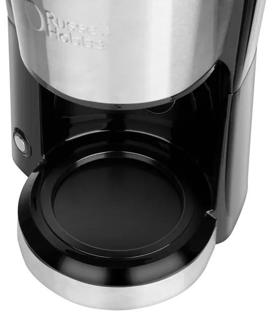 Кавоварка Russell Hobbs Крапельна 0,74 л 650 Вт Чорна Срібляста