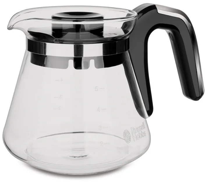Кавоварка Russell Hobbs Крапельна 0,74 л 650 Вт Чорна Срібляста
