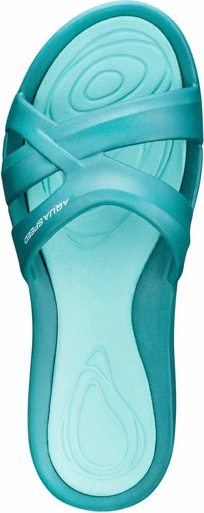 Шльопанці AQUA SPEED EVA 37 бірюзові для плавання