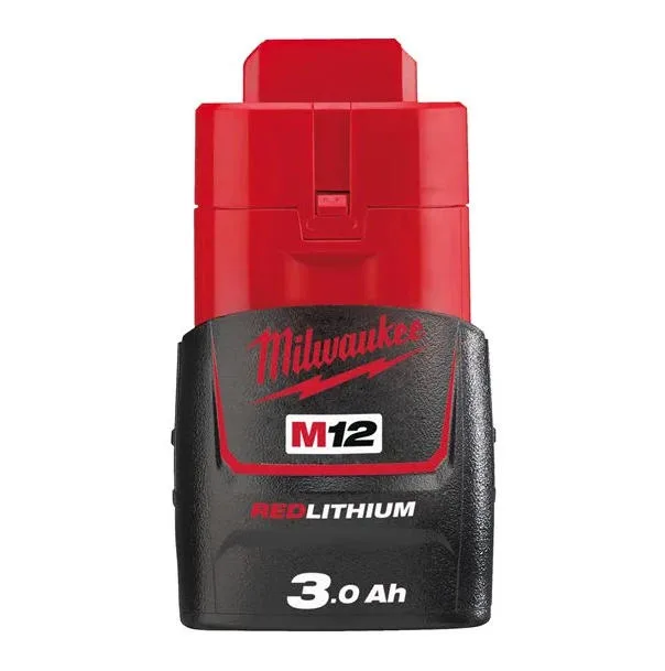 Акумулятор Milwaukee Redlithium 12В 3Аг 0,2кг літій-іонний джерело енергії для інструментів батарея