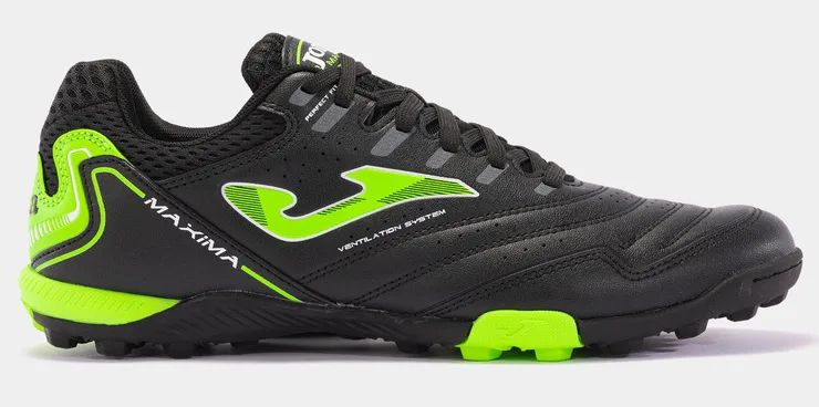 Сороконожки Joma ПВХ 46 черный салатовый мужские