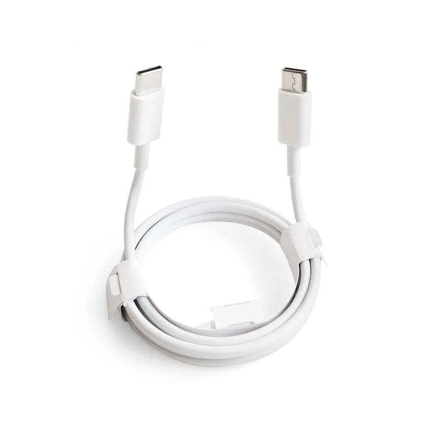 Кабель USB Type-C 1м силиконовый для Apple 20W белый