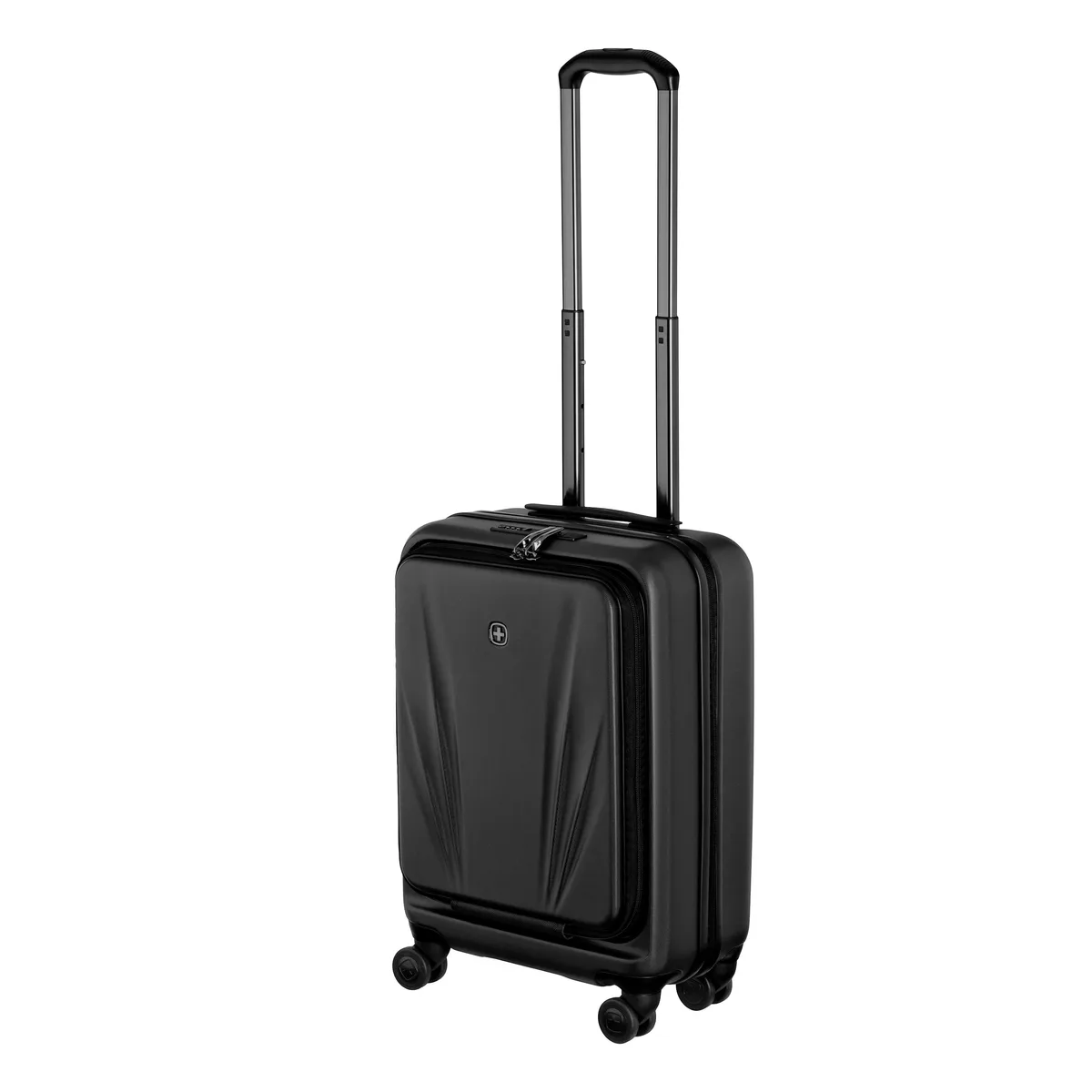Валіза Wenger Skyon Hardside Carry-On, мала, з відсіком для н/б 16", полікарбонат, TSA, 4 колеса, розширення, USB, чорний