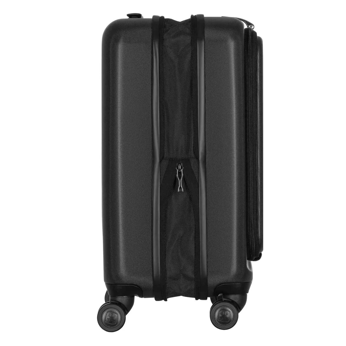 Валіза Wenger Skyon Hardside Carry-On, мала, з відсіком для н/б 16", полікарбонат, TSA, 4 колеса, розширення, USB, чорний