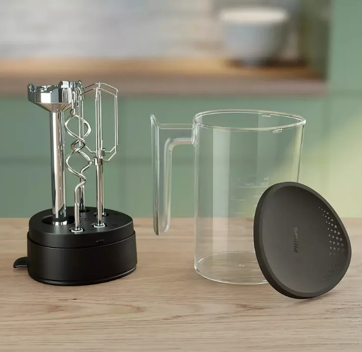 Занурювальний блендер Philips 500 Вт 5 швидкостей чорний пластик 1 л