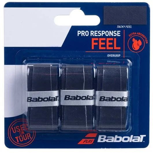 Обмотка Babolat поліуретан 3 шт чорна