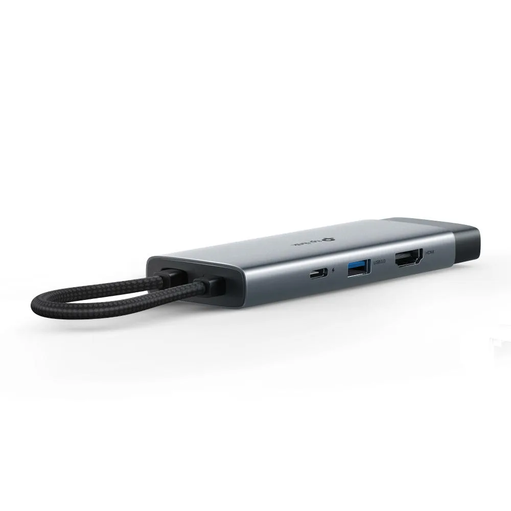 Хаб USB TP-LINK UH7021C USB-C > 3xUSB3.0/1xHDMI/1xSD/1xmicroSD/1xPD 100Wh