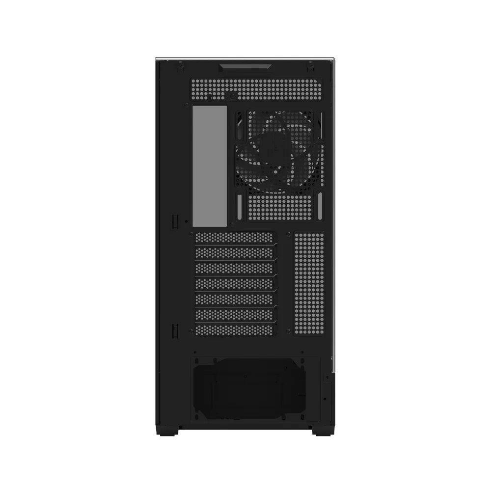 Корпус Zalman P40 Prism Plus без БЖ, 2xUSB3.0, 1x Type C, 3x120мм ARGB Reverse,  1x120мм ARGB, VGA 420мм, LCS ready, TG TG Side/Front/Top Panel, ATX, чорний