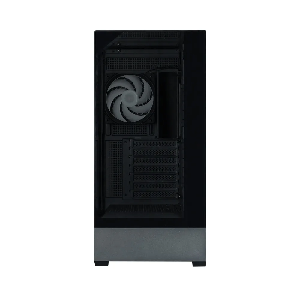 Корпус Zalman P40 Prism Plus без БЖ, 2xUSB3.0, 1x Type C, 3x120мм ARGB Reverse,  1x120мм ARGB, VGA 420мм, LCS ready, TG TG Side/Front/Top Panel, ATX, чорний