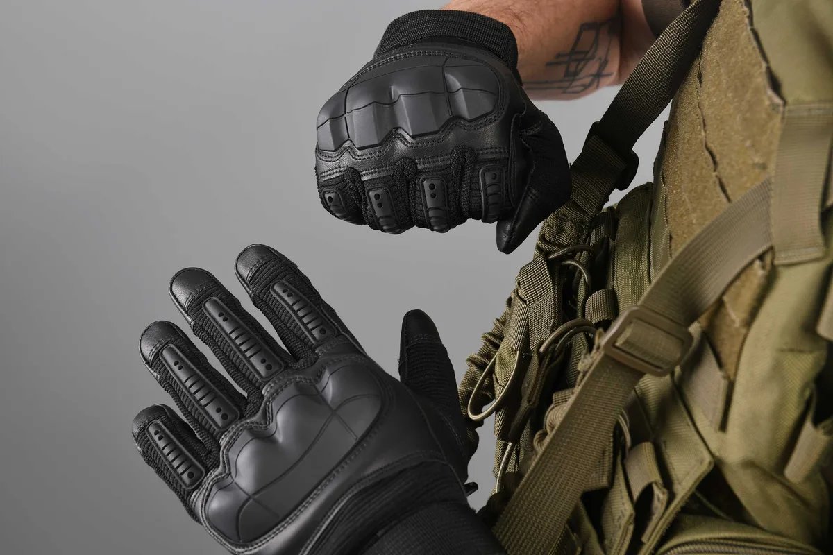 Рукавички тактичні 2E, Sensor Touch L, чорні