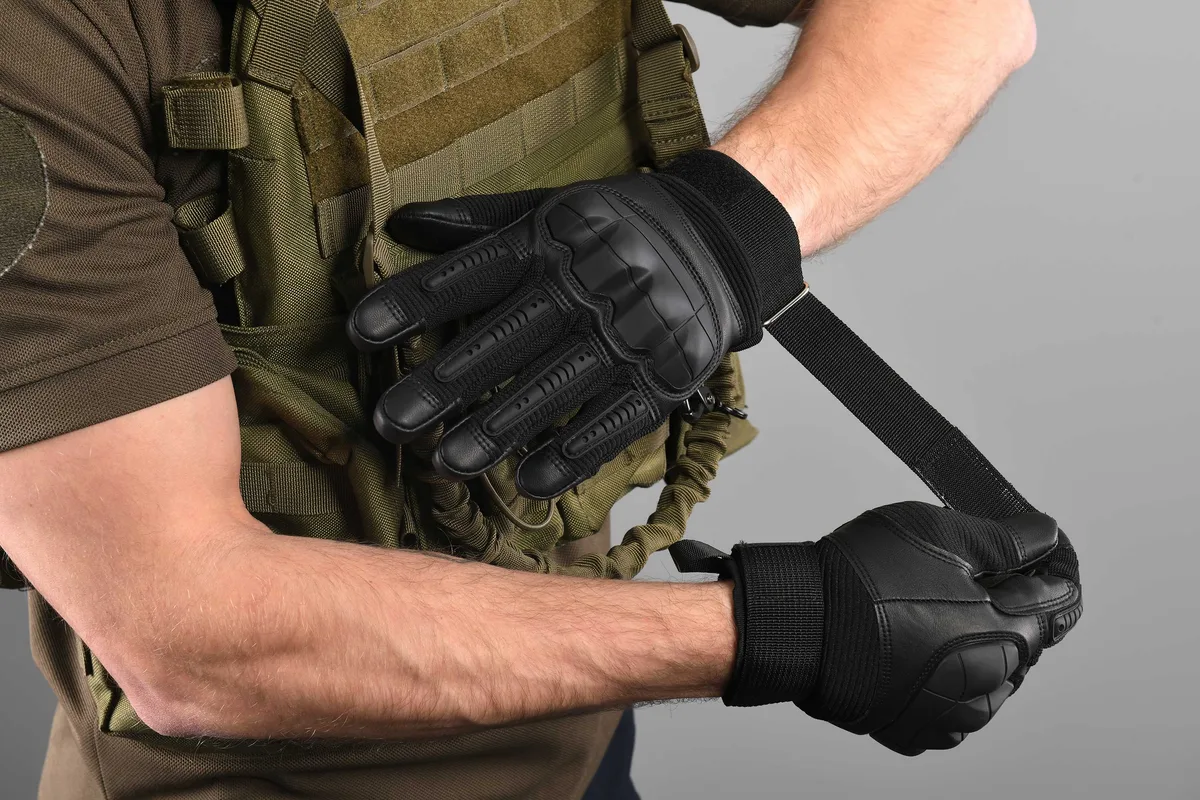 Рукавички тактичні 2E, Sensor Touch L, чорні