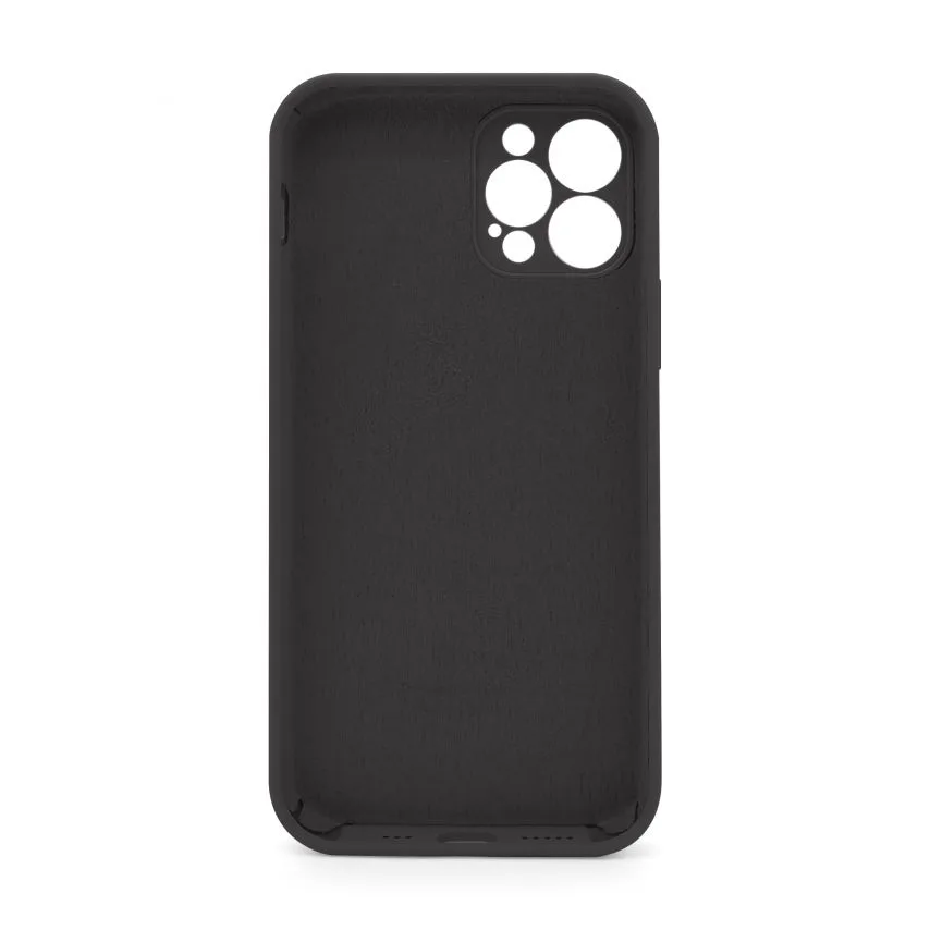 Силіконовий чохол для Apple iPhone 12 Pro 15 см сірий закрита камера