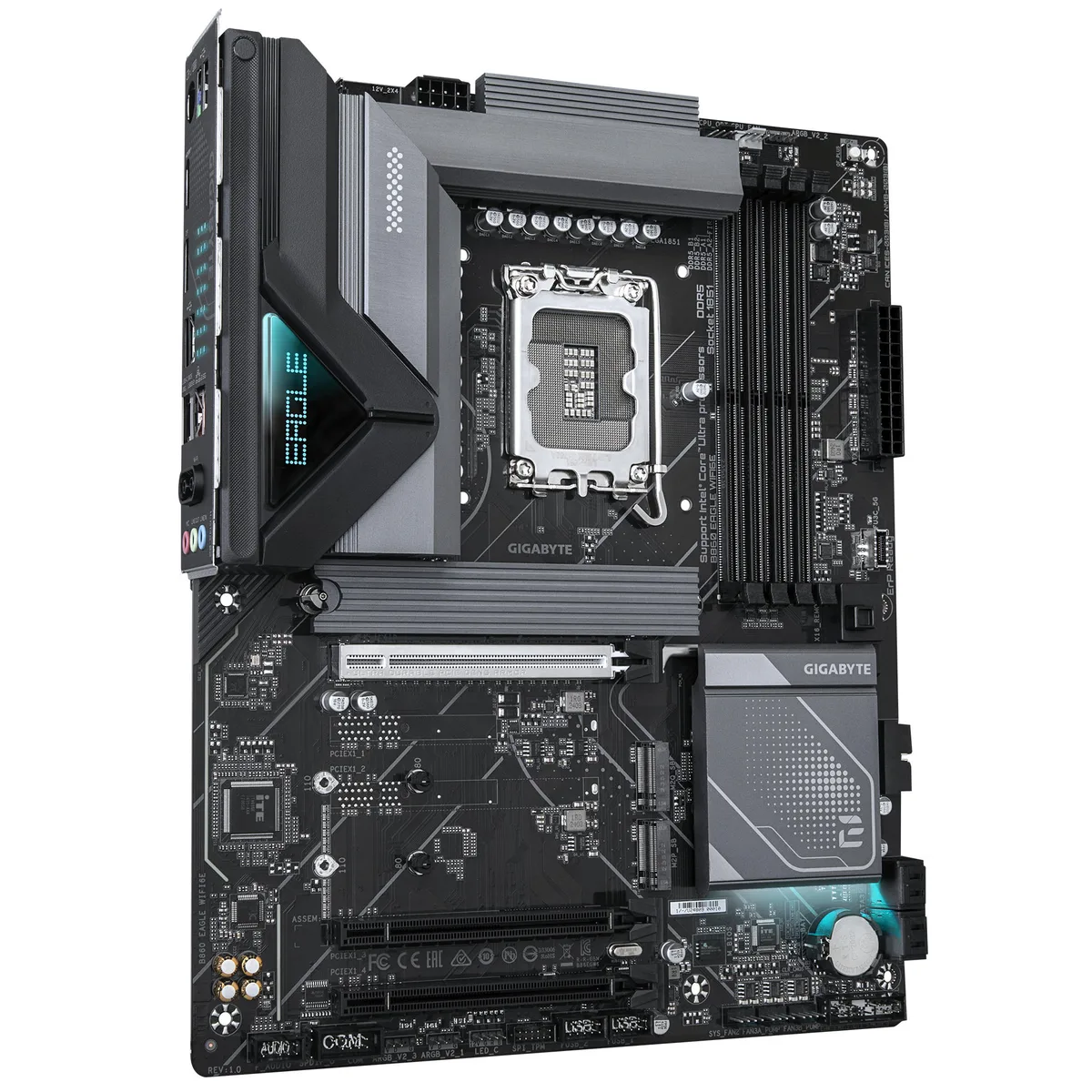 Материнська плата GIGABYTE B860 EAGLE WIFI6E s1851 B860 4xDDR5 M.2 HDMI DP Wi-Fi BT ATX