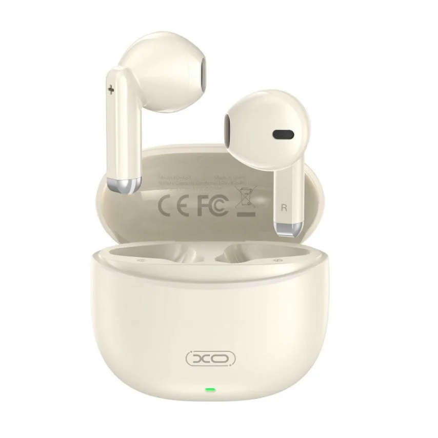 Навушники Bluetooth XO PC+ABS бежеві