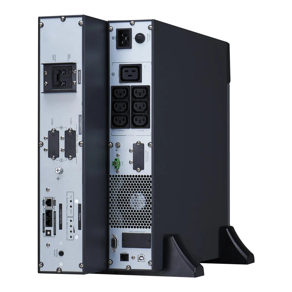 Джерело безперебійного живлення APC Easy UPS On-Line Li-Ion SRVL 3000VA/2700W, LCD, USB, RS232, RT 4U, Extended runtime, 6хC13 + 1хC19