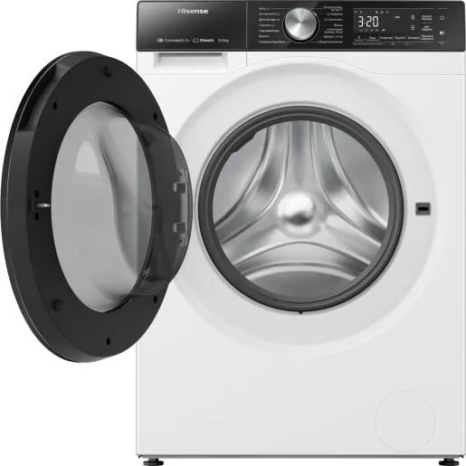 Пральна машина автоматична Hisense 10,5 кг 1400 об/хв Білий