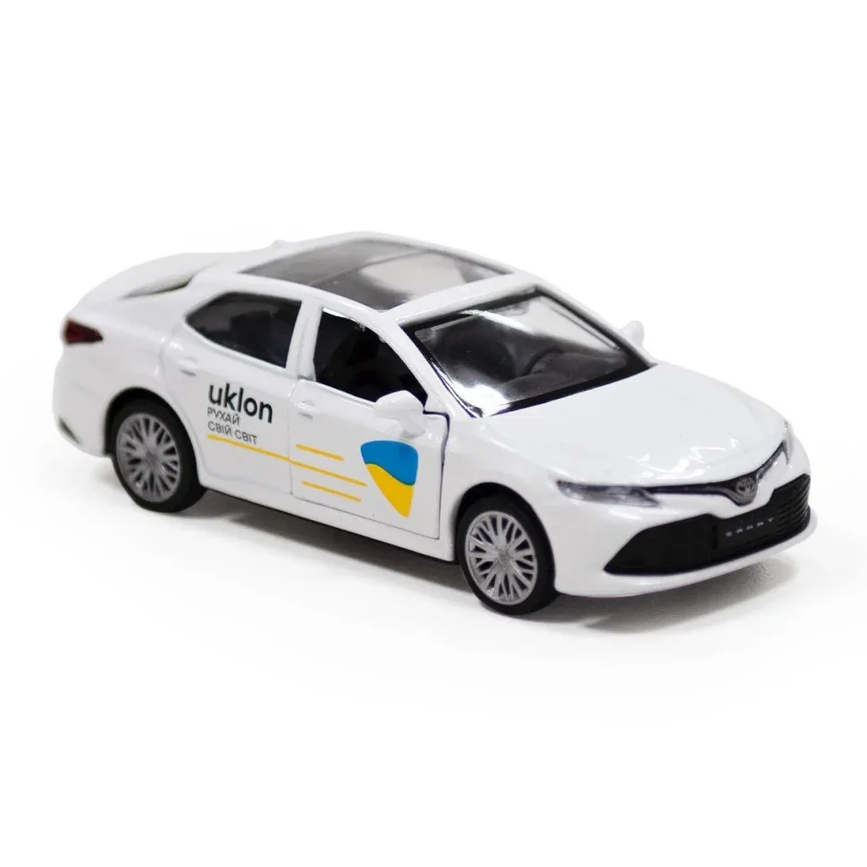 Автомодель дитяча металева інерційна TOYOTA CAMRY UKLON 1:43 Червона