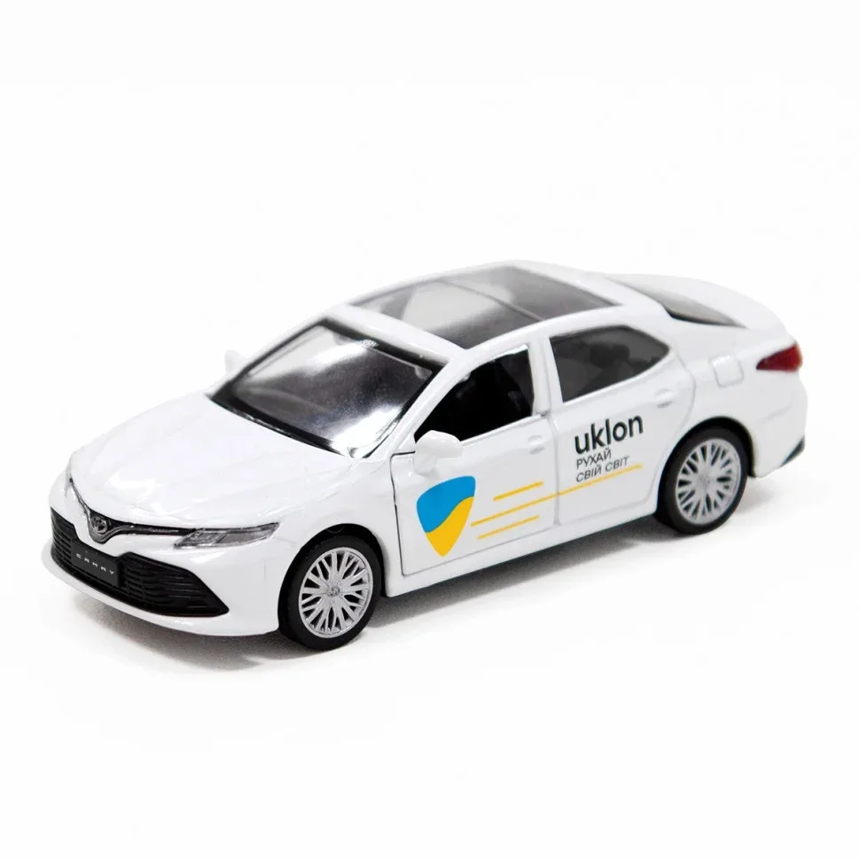 Автомодель дитяча металева інерційна TOYOTA CAMRY UKLON 1:43 Червона