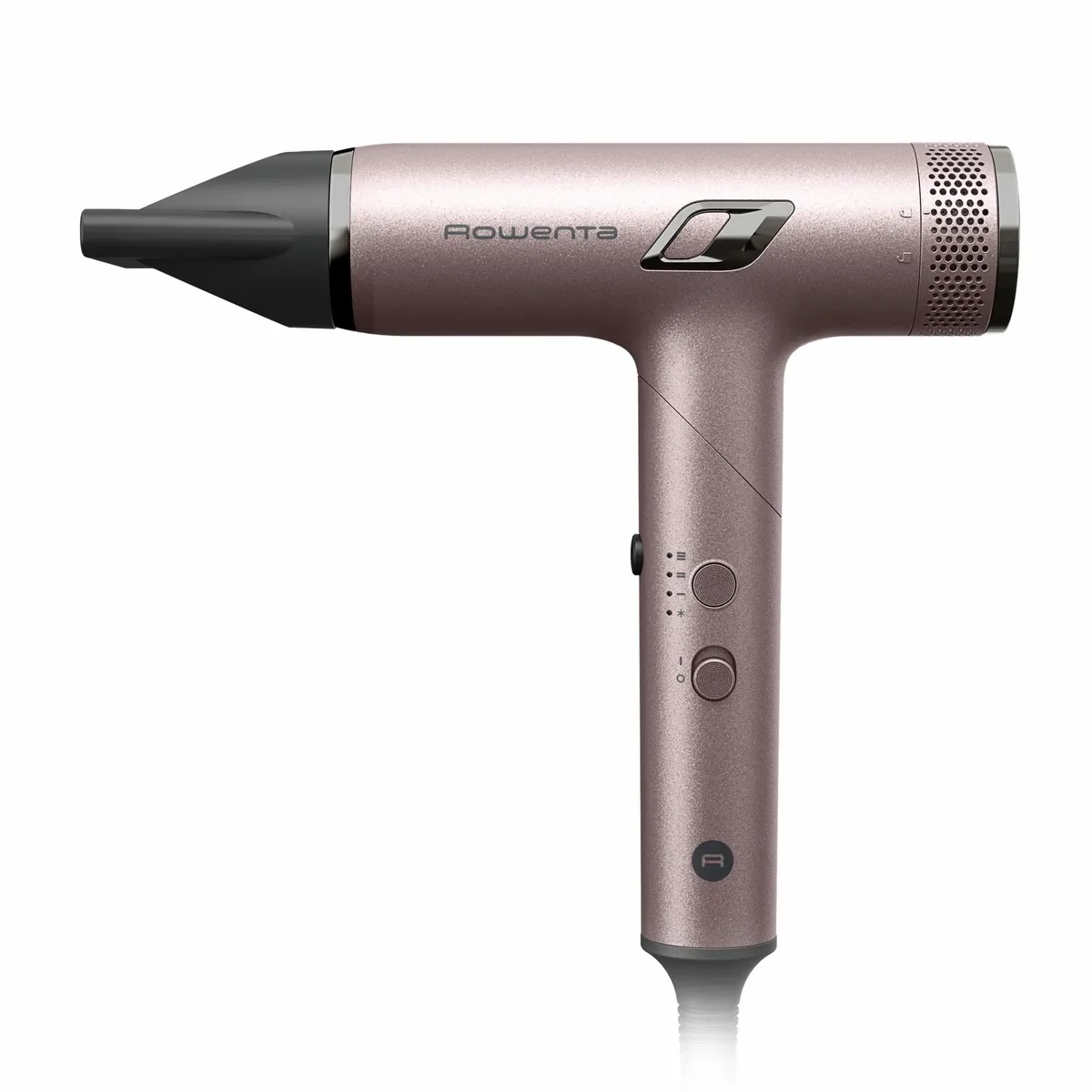 Фен Rowenta T-Shape Maestria Nano, складной, 1700Вт, 3 режима, ионизация, холодный обдув, удобный кейс, розовый