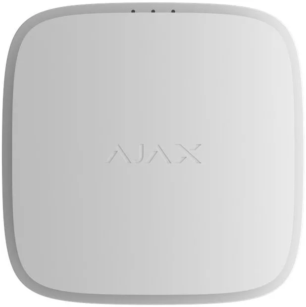 Датчик пожежний тепловий Ajax EN54 FireProtect Heat white, Jeweller, EN54, бездротовий, білий