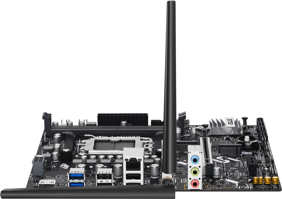 Материнcька плата ASUS PRIME B850M-F WIFI sAM5 B850 2xDDR5 M.2 HDMI Wi-Fi BT mATX