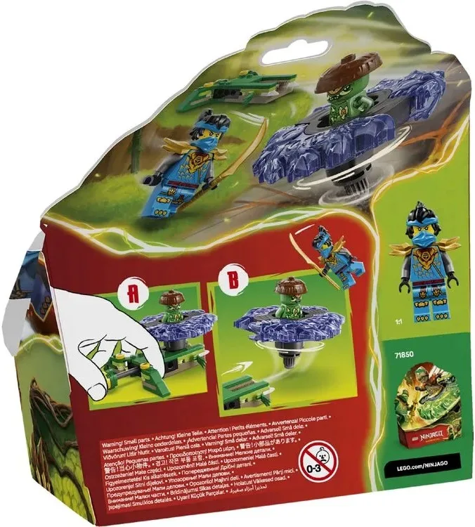 Конструктор LEGO Ninjago  Нія проти спінера монстра-мутанта