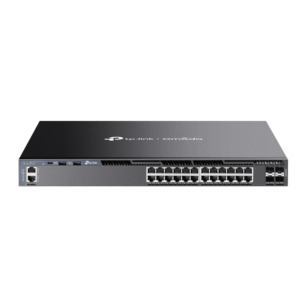 Комутатор TP-LINK SG6428X 24xGE, 4xSFP+, Керований L3