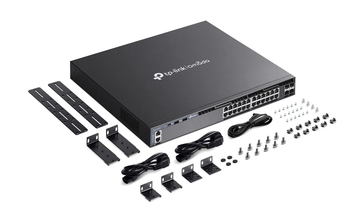 Комутатор TP-LINK SG6428X 24xGE, 4xSFP+, Керований L3