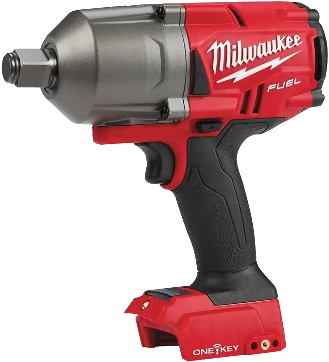 Акумуляторний гайковерт Milwaukee M18 FUEL ONE-KEY 18В, високомоментний, 702-1627 Нм, 0-1800 об/хв, 3/4", 3.5 кг, без акумулятора.