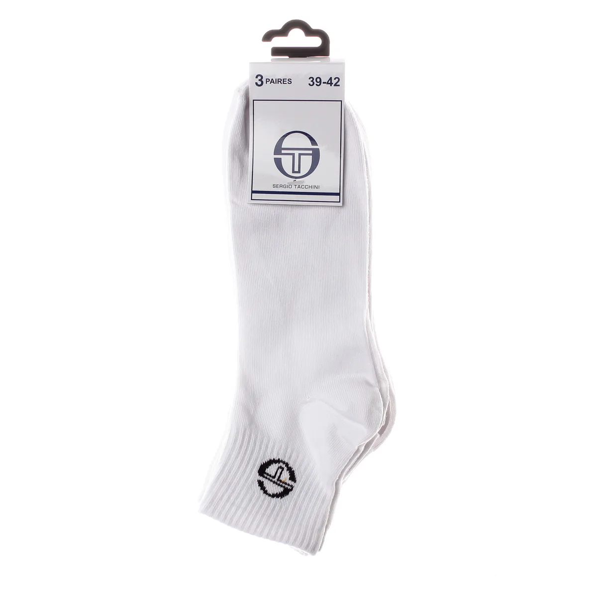 Шкарпетки Sergio Tacchini бавовна 39-42 білий 3 пари