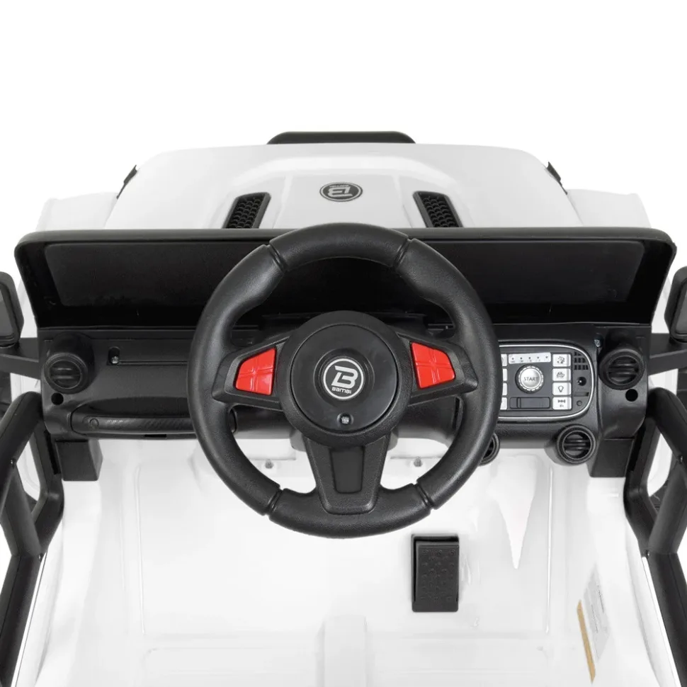 Дитячий електромобіль Bambi Racer шкіра 113 см червоний